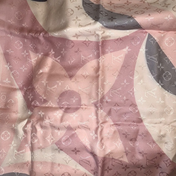 Louis Vuitton Silk Wool Scarf - Picture 3 of 5